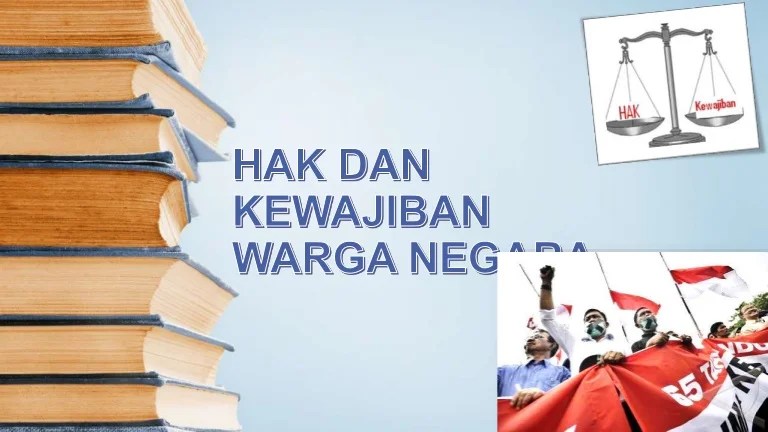 Hak dan Kewajiban Warga Negara