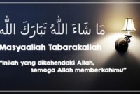 Arti Tabarakallah Penjelasan