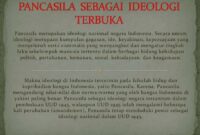 Ideologi terbuka pancasila tertutup